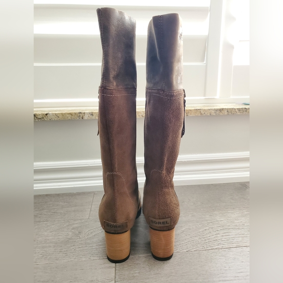 Sorel Addington tall brown boots - Picture 5 of 16